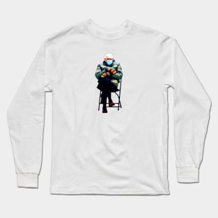 Bernie Mittens Long Sleeve T-Shirt